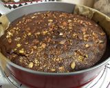 Foto del paso 23 de la receta: Brookiepie ó Cookie-Brownie con Papaya crujiente & Pistachos!