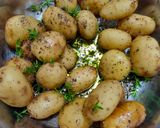 A picture of step 2 of Baked potatoes.
