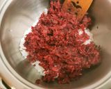 Céklaburger grillzöldségekkel recept fázis 4 fotója