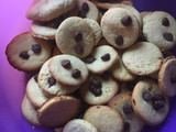 Galletitas de mantequilla con chispas de chocolate