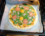 Foto del paso 5 de la receta: Pizza casera de espinacas
