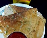 A picture of step 3 of Oats Dosa.