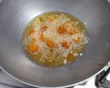 A picture of step 4 of Chicken 65.