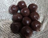 Gambar langkah 4 resipi Baby Mochi Chocolate.