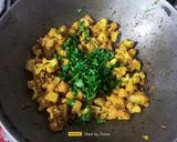 A picture of step 3 of Aloo Gobhi Dry (Punjabi Style).