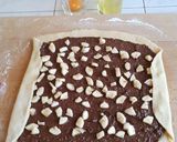 Bejgli mogyorókrémes-banános recept fázis 6 fotója