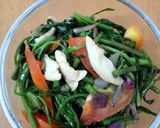 Foto langkah ke 3 dari resep Kangkung Saus Tiram.