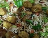 सोयाबीन फ्राइड राइस (Soybean fried rice recipe in hindi) रेसिपी चरण 8 फोटो