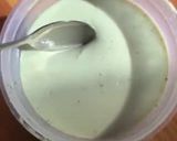 Hình bước làm 5 của món Vào bếp cùng con: Pudding rung rinh (thạch sữa trà xanh)