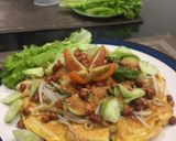Foto langkah ke 3 dari resep Tahu telur bumbu kacang.