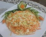 Hình bước làm 1 của món Salad bắp cải cà rốt
