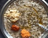 A picture of step 2 of PACHA MANGA CHAMANTHI/RAW MANGO CHUTNEY.