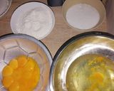 Foto del paso 1 de la receta: Pastel mármol con temática de cerditos 🐷🍰🎂