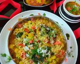 A picture of step 5 of Ragda Pattice.