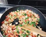 A picture of step 8 of Veg lasagne.