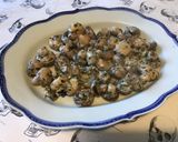 Une image de l'étape 8 de Champignons de paris à la crème d'ail et persil.