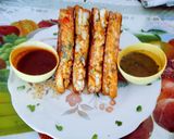 A picture of step 4 of Tasty yummy thousand Island sandwich.