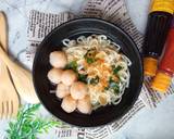 Mie Bakso Udang langkah memasak 3 foto