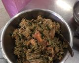 รูปขั้นตอนการทำที่ 3 ของ แกงเลียงอกไก่กุ้งสด + พริกแกงหัวกุ้ง