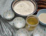 Foto langkah ke 1 dari resep Bolu Kukus Pisang Mekar (No Mixer/Eggless).