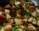 A picture of step 2 of Potato Curry.