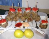 A picture of step 4 of Cabbage potatoes balls(starter).