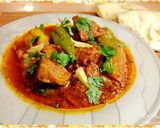 A picture of step 1 of 👉#Karahi #Gosht #With #Naan!!.