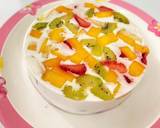 รูปขั้นตอนการทำที่ 4 ของ วุ้นกะทิผลไม้สด