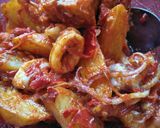 Foto langkah ke 5 dari resep Cutatang balado (cumi tahu kentang) 😆.