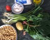 Foto del paso 1 de la receta: Potaje vegetariano de garbanzos y acelgas silvestres