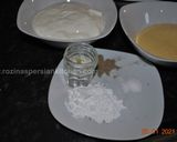 A picture of step 1 of Persian Love Cake 2.