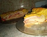 Foto del paso 8 de la receta: Tarta alta de jamón, queso, tomate y huevo