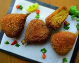 A picture of step 15 of Mutton Keema Cutlet.