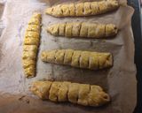Sajtos-sonkás kifli recept fázis 3 fotója