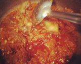 A picture of step 1 of Mutton karahi.
