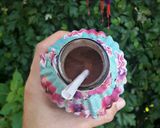 Foto del paso 1 de la receta: Milkshake de chocolate y banana😍🍌