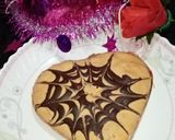 A picture of step 11 of Choco marble cake in pateela.