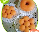 Foto langkah ke 7 dari resep Donat tanpa telur buat jualan.