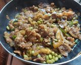 Foto langkah ke 5 dari resep Cah Daging Sapi Edamame.