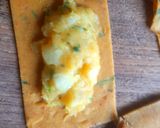 A picture of step 4 of Stuffed Dal Dhokli.