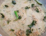A picture of step 8 of Methi Mutter Dhokla.
