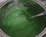 Foto langkah ke 3 dari resep Es Gabus Coklat Pandan.
