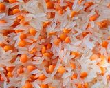 A picture of step 1 of Spicy Masoor Dal Khichdi.