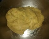 A picture of step 3 of Gatte ki sabji.