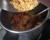 A picture of step 4 of Comfort food-- Vegetable Khichdi.