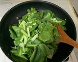 檸檬青江菜炒雞腿的食譜步驟3照片