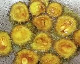 A picture of step 4 of Crispy Spicy karela Fry.