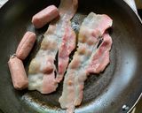 A picture of step 4 of English Breakfast.