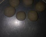 A picture of step 4 of Potato Toffee.