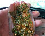 Foto del paso 13 de la receta Montaditos de sardinas con majado de cardamomo y algunas cositas